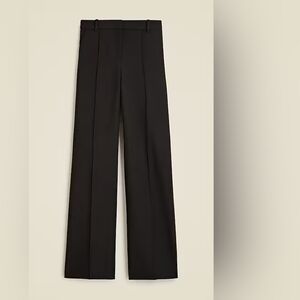 J. Crew Women'sBlack Size Two Tall Cropped Natalia Pants In Four Seasons Stretch